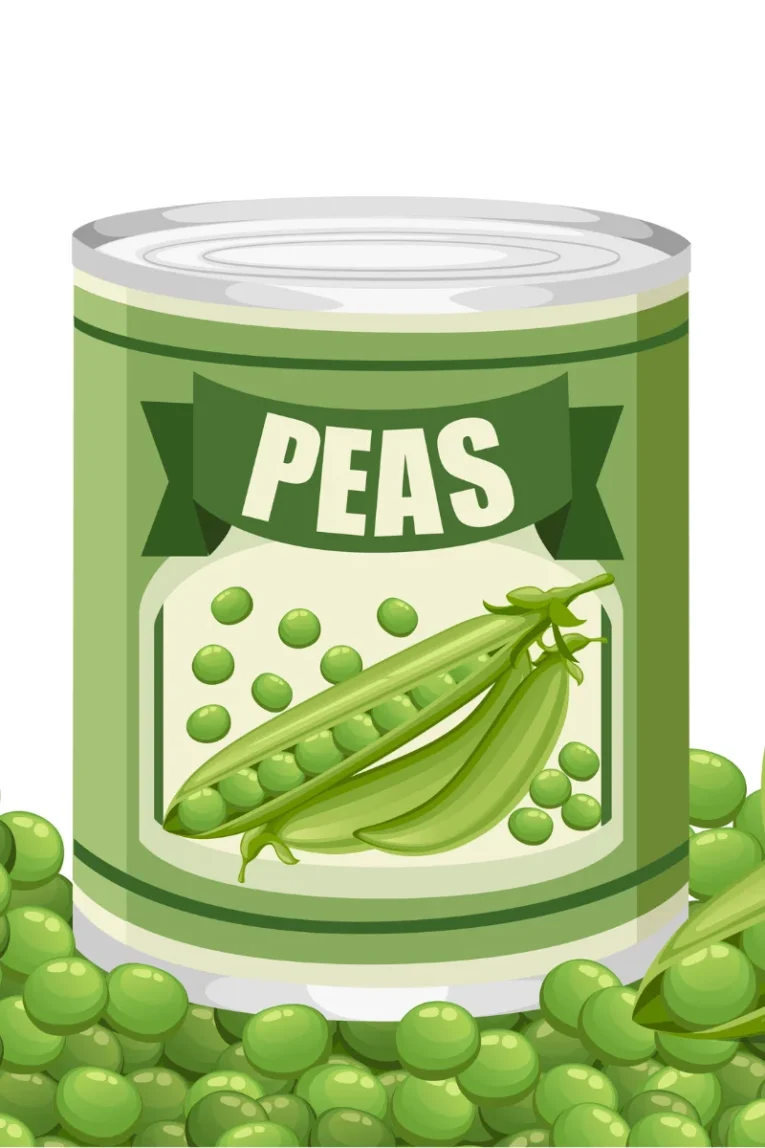 canned peas