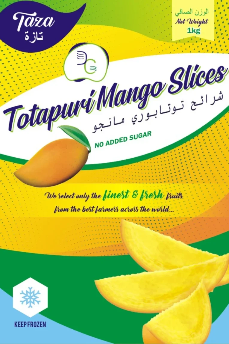 Totapari Mango Slices