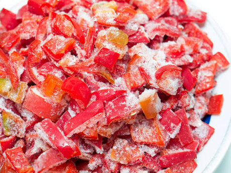 Frozen Red Pepper